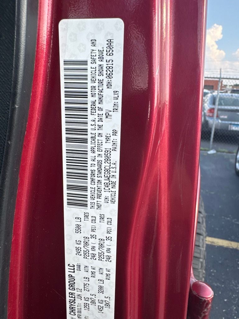 2012 Jeep Wrangler Altitude