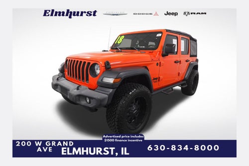 2018 Jeep Wrangler Unlimited Sport S