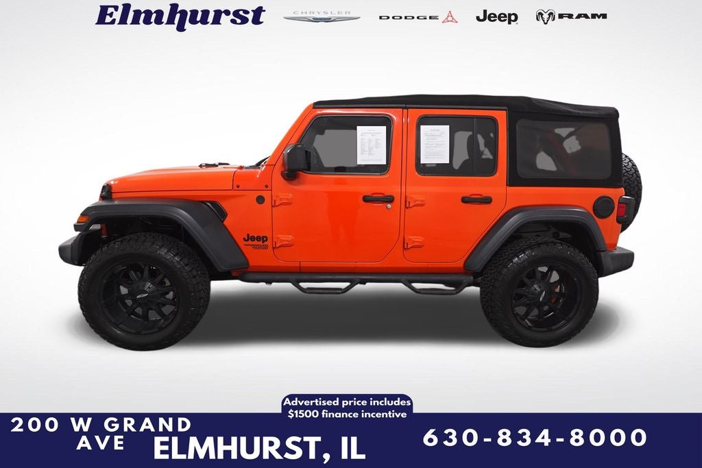 2018 Jeep Wrangler Unlimited Sport S