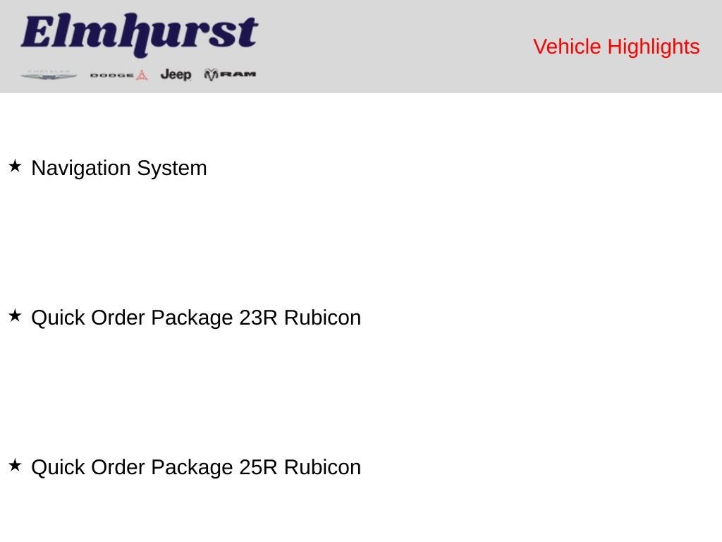 2023 Jeep Wrangler Rubicon