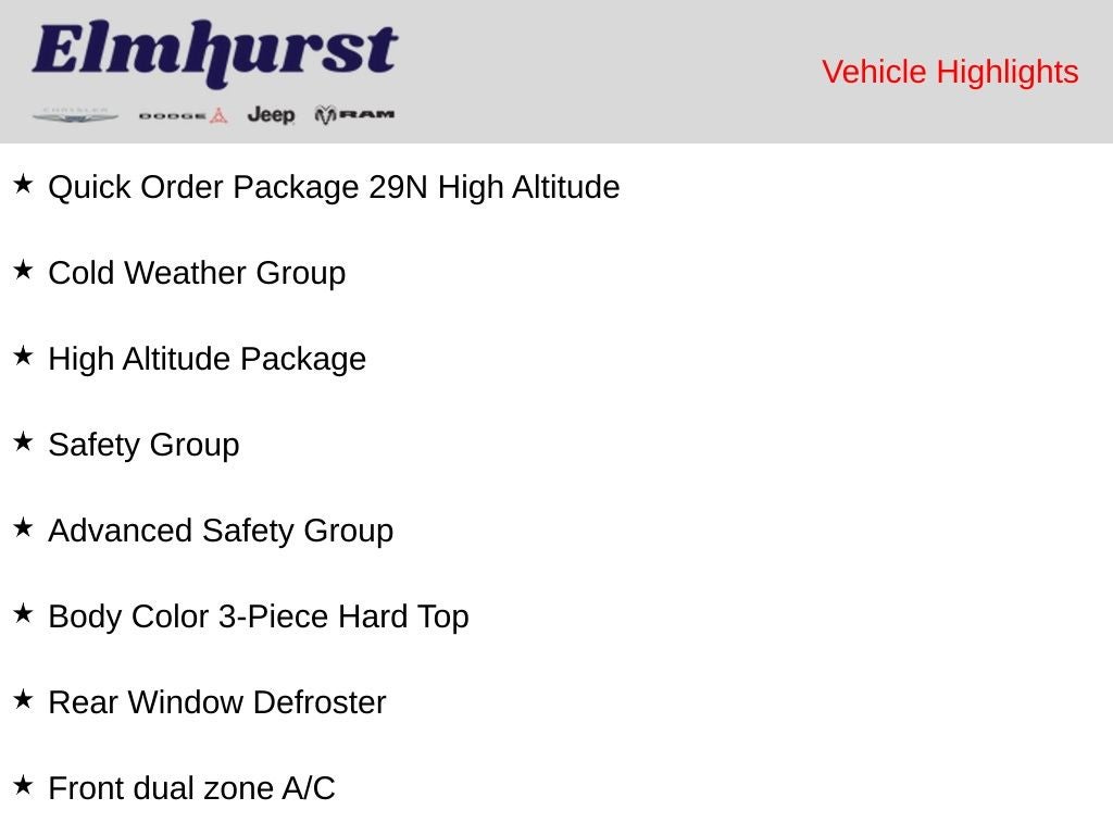 2023 Jeep Wrangler High Altitude 4xe