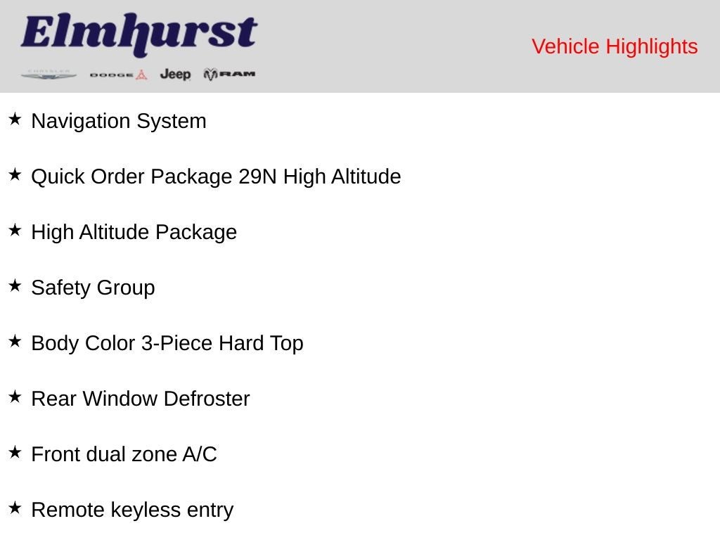 2023 Jeep Wrangler 4xe High Altitude 4x4