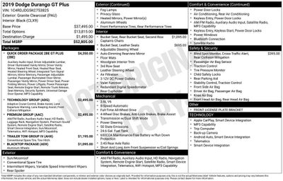 2019 Dodge Durango GT Plus