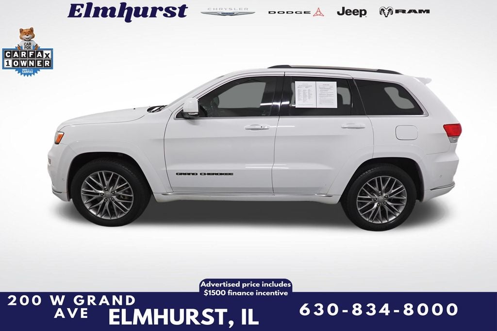 2017 Jeep Grand Cherokee Summit