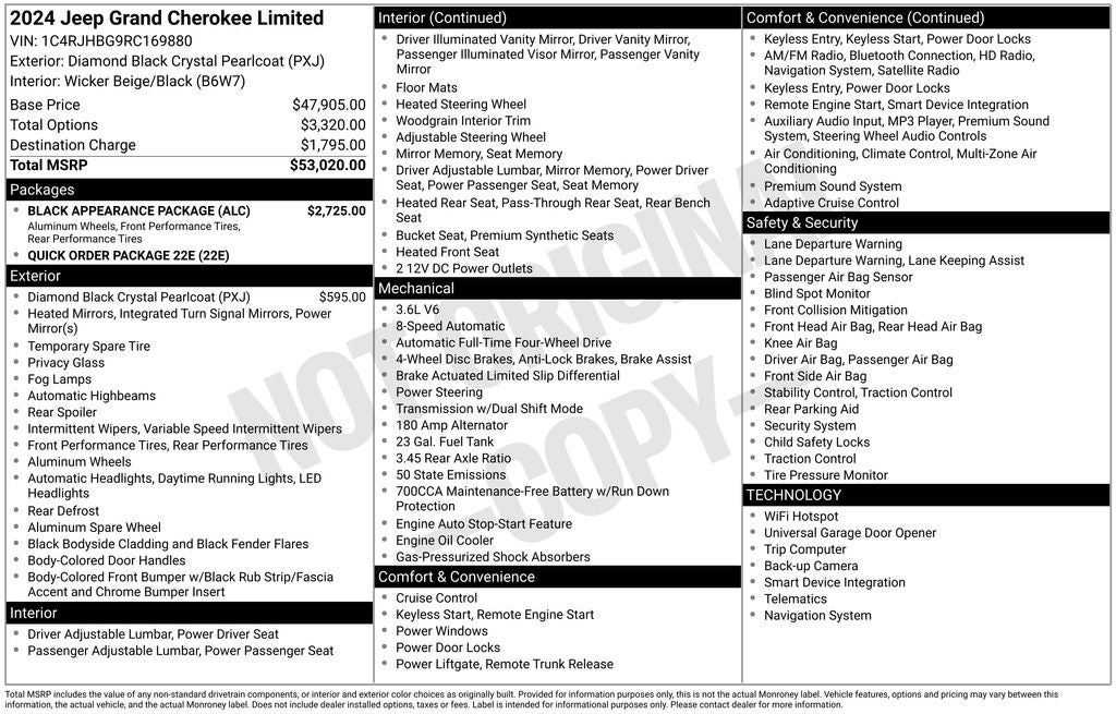 2024 Jeep Grand Cherokee Limited