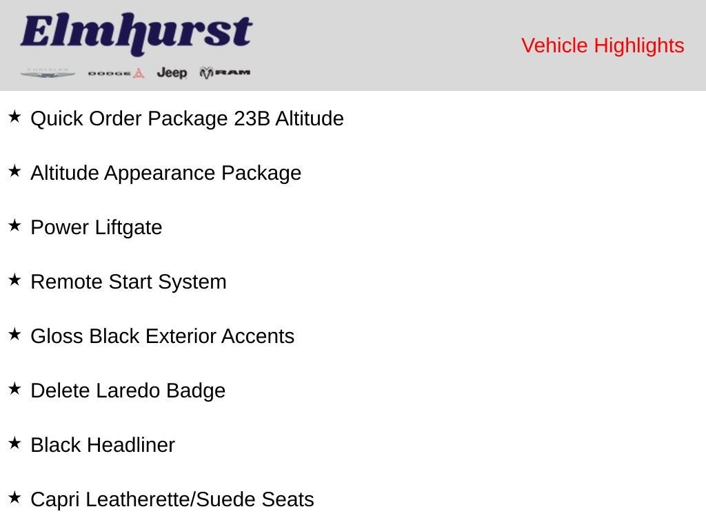 2023 Jeep Grand Cherokee L Altitude 4x4