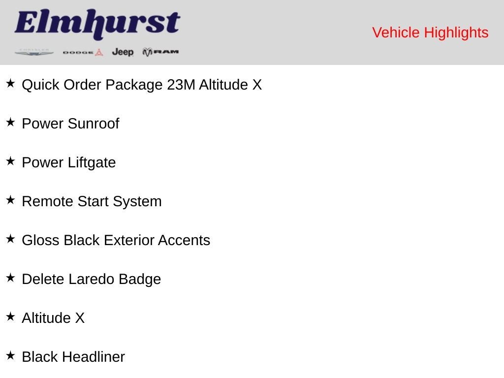 2023 Jeep Grand Cherokee L Altitude X