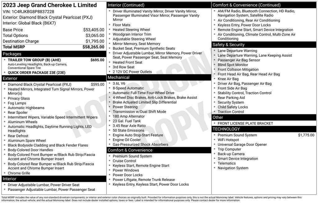 2023 Jeep Grand Cherokee L Limited