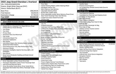 2022 Jeep Grand Cherokee L Overland
