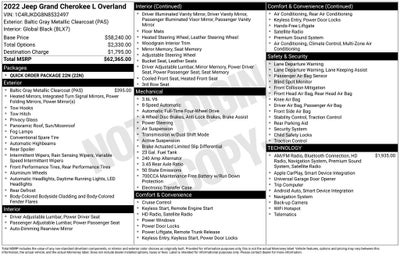 2022 Jeep Grand Cherokee L Overland