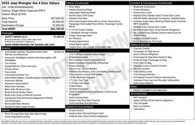 2025 Jeep Wrangler Sahara 4xe