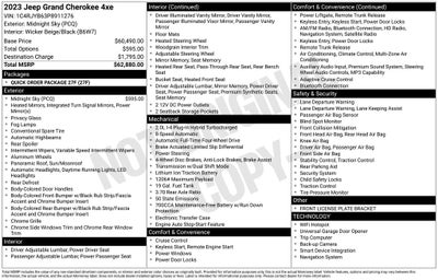 2023 Jeep Grand Cherokee 4xe 4xe