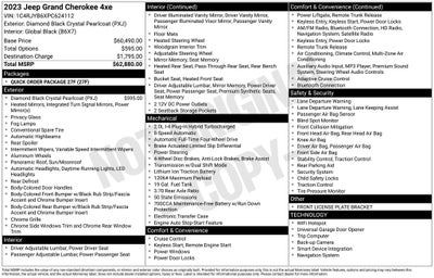 2023 Jeep Grand Cherokee 4xe 4xe