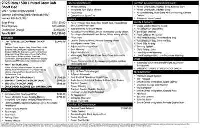 2025 RAM 1500 Limited