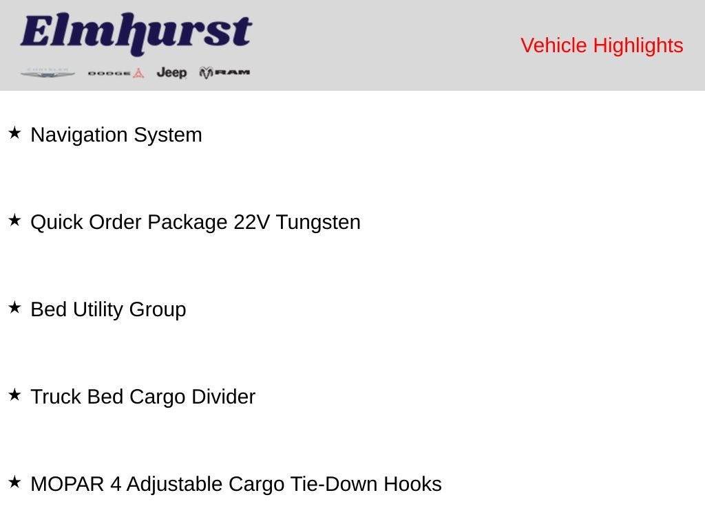 2025 RAM 1500 Tungsten