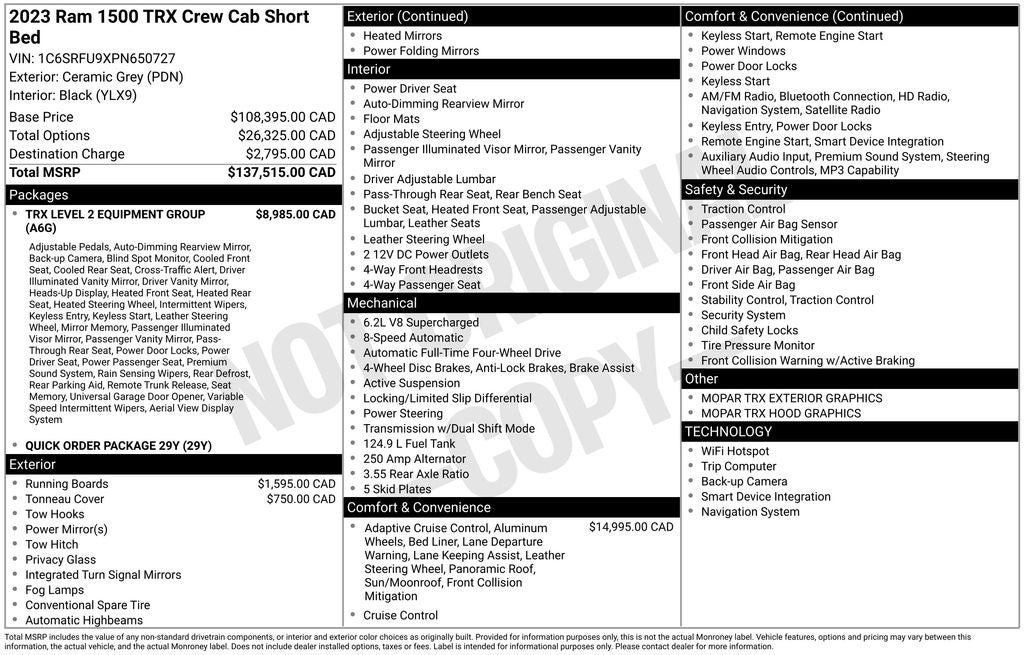 2023 RAM 1500 Base