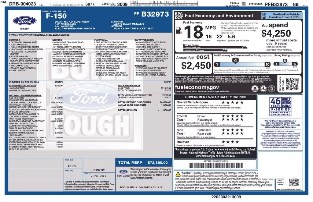 2023 Ford F-150 Base