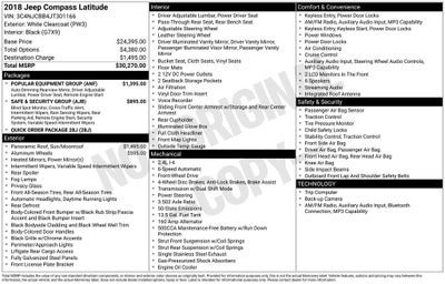 2018 Jeep Compass Latitude