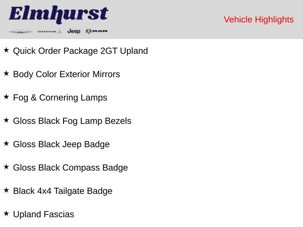 2019 Jeep Compass Sport