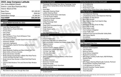 2022 Jeep Compass Latitude