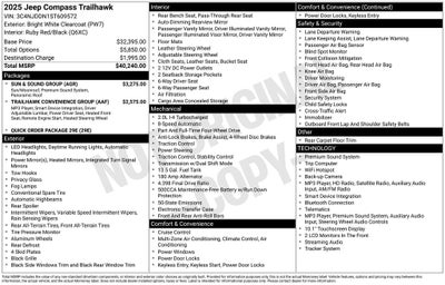 2025 Jeep Compass Trailhawk