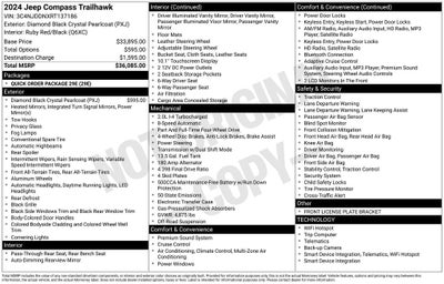 2024 Jeep Compass Trailhawk