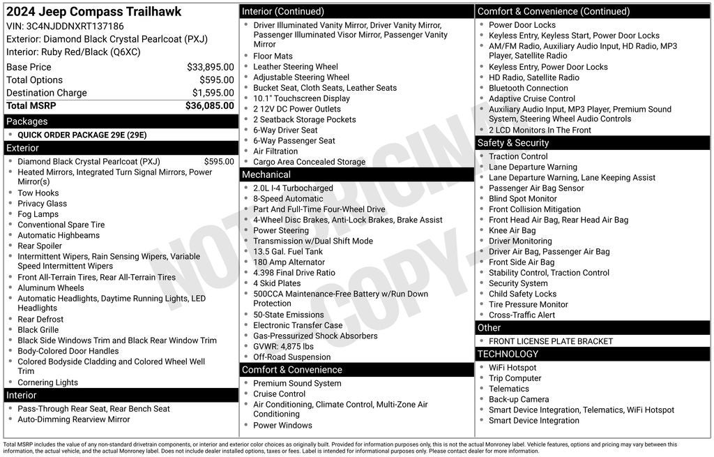 2024 Jeep Compass Trailhawk