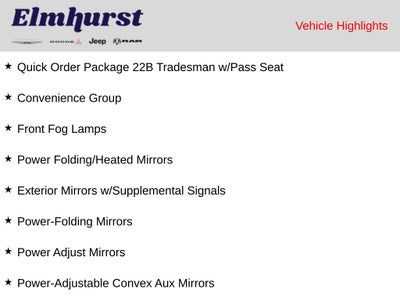 2025 RAM ProMaster Cargo Van High Roof 159 WB