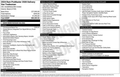 2024 RAM ProMaster Delivery Van BEV Super High Roof 159 WB