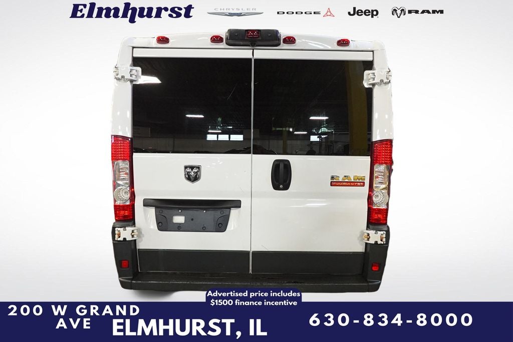 2018 RAM ProMaster 1500 Low Roof 136 WB