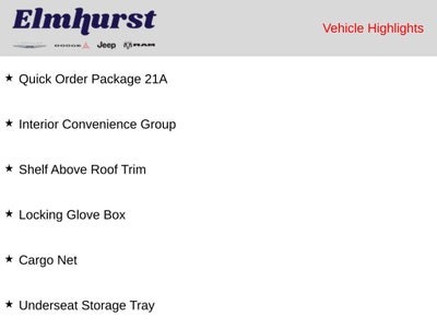 2020 RAM ProMaster Cargo Van Base