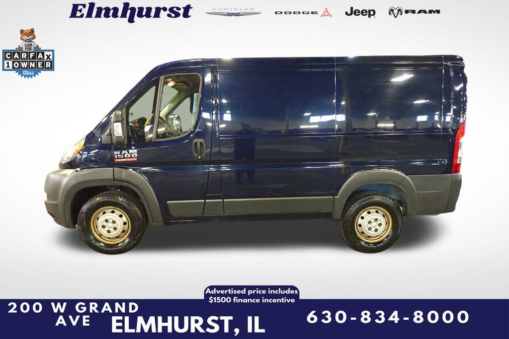 2014 RAM ProMaster 1500 Low Roof 118 WB