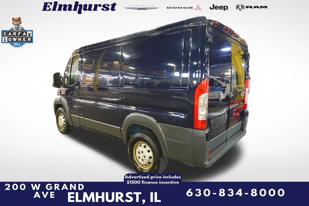 2014 RAM ProMaster 1500 Low Roof 118 WB