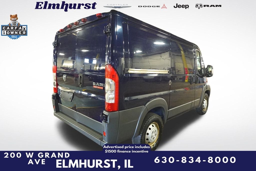 2014 RAM ProMaster 1500 Low Roof 118 WB