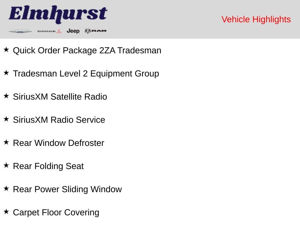 2020 RAM 2500 Tradesman