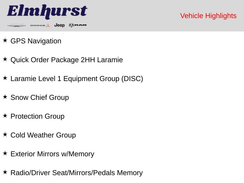 2021 RAM 2500 Laramie Crew Cab 4x4 6'4' Box