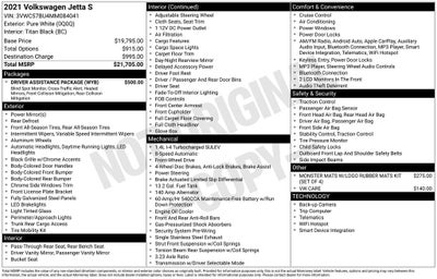 2021 Volkswagen Jetta 1.4T S