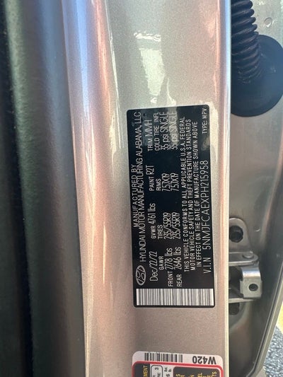 2023 Hyundai Tucson SEL