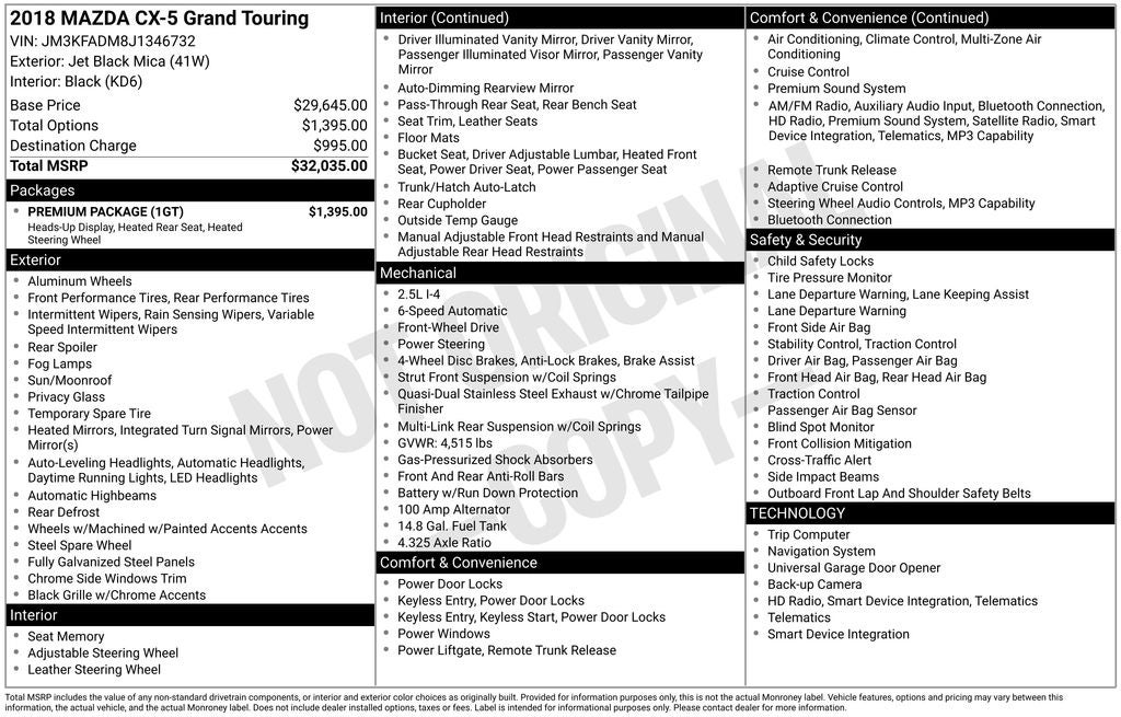 2018 Mazda Mazda CX-5 Grand Touring