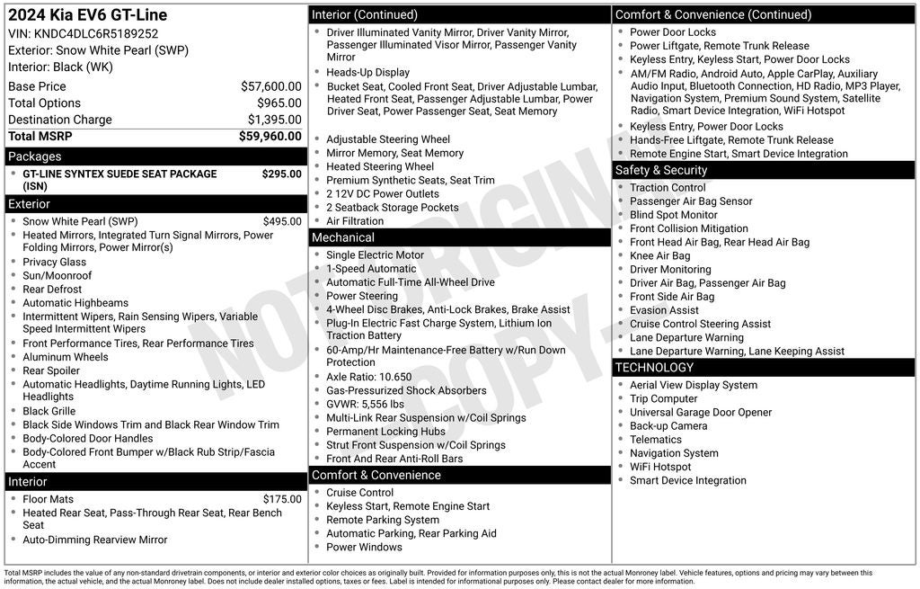 2024 Kia EV6 GT-Line