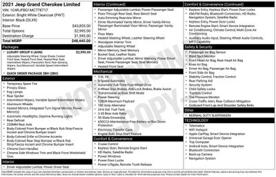 2021 Jeep Grand Cherokee Limited