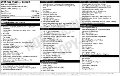 2024 Jeep Wagoneer Series II