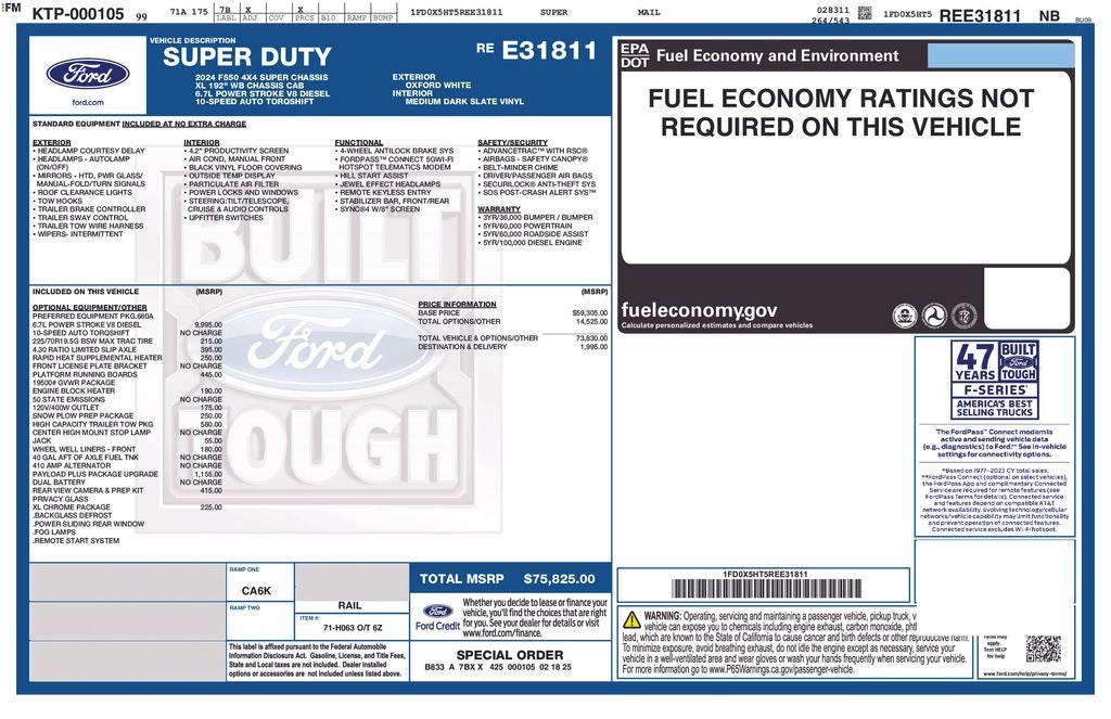 2024 Ford F-550SD XL DRW