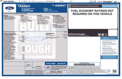2023 Ford Transit-350 Base 138 WB