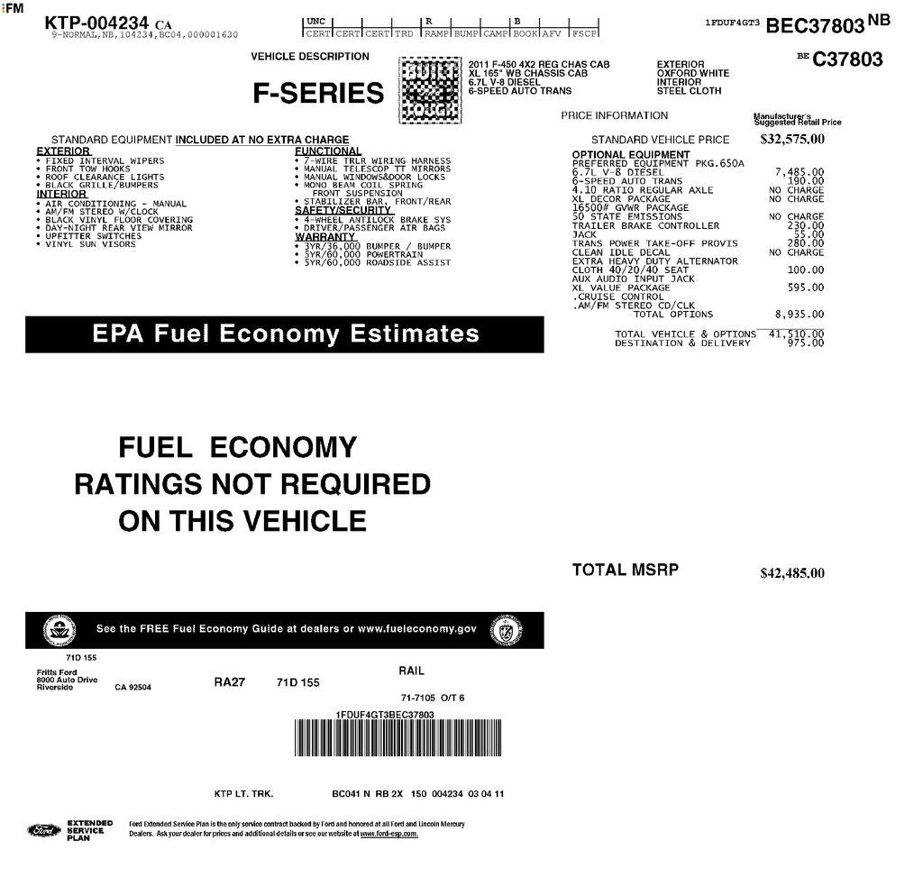 2011 Ford F-450SD XL DRW