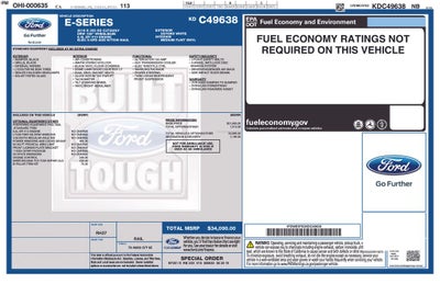 2019 Ford E-350SD Base Cutaway