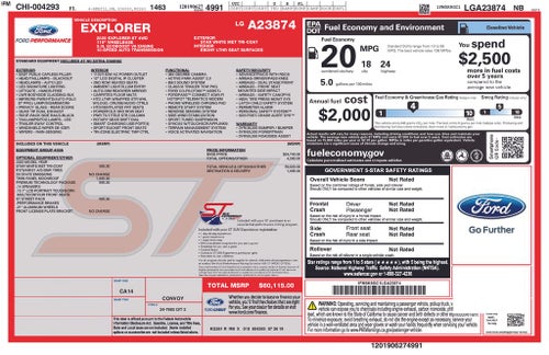 2020 Ford Explorer ST