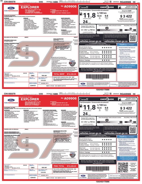 2024 Ford Explorer ST