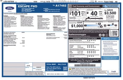 2026 Ford Escape Plug-In Hybrid Base