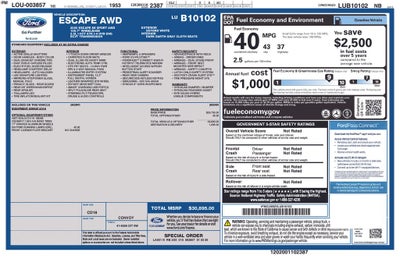 2020 Ford Escape SE Sport Hybrid